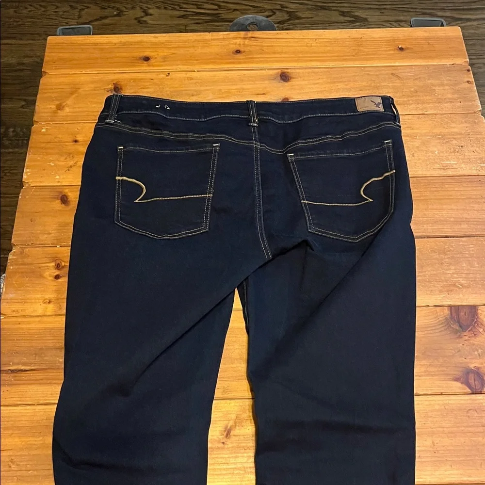 American Eagle Outfitters Dark Denim Jeans - Picture 4 of 5